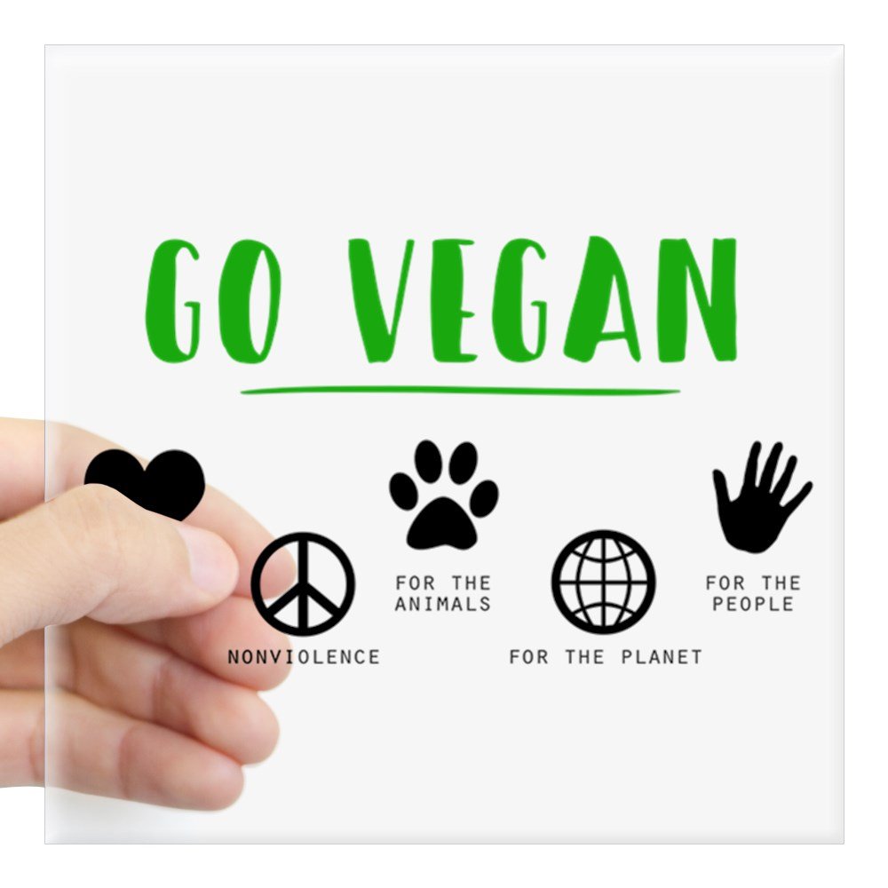 vegan bumper sticker